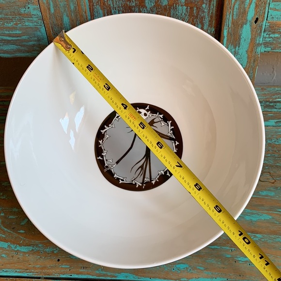 New Jack Skellington The Nightmare Before Christmas Grin Ceramic Serving Bowl - Picture 3 of 9